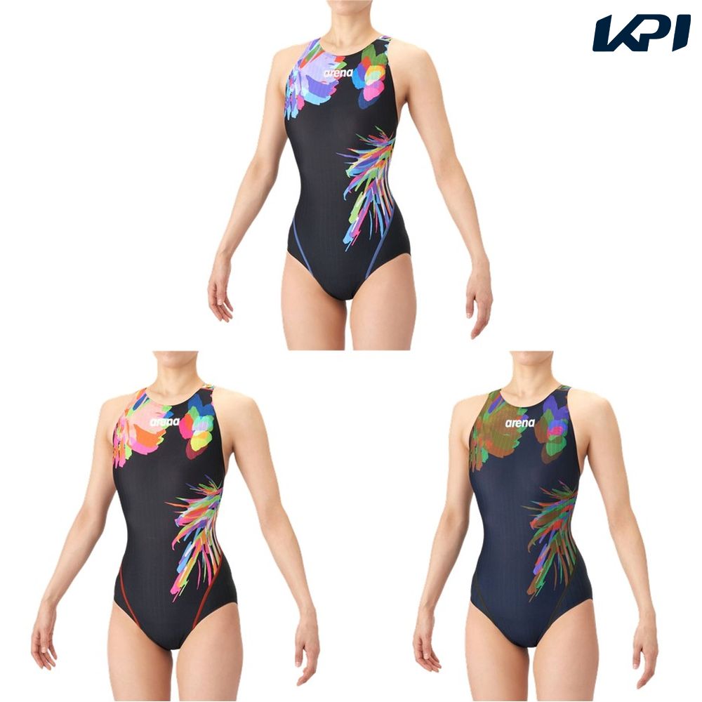 アリーナ ARENA 水泳水着 レディース   レーシングワンピース（オープンバック） AS6SRC85L