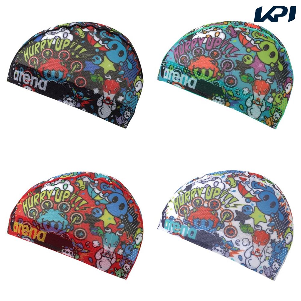 アリーナ ARENA 水泳キャップ・バイザー    メッシュキャップ AS6SSC57U