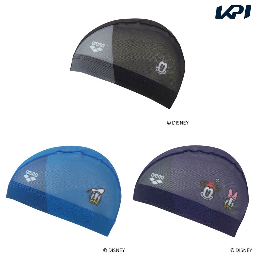 アリーナ ARENA 水泳キャップ・バイザー    メッシュキャップ（昇華プリント） AS6SSC81U