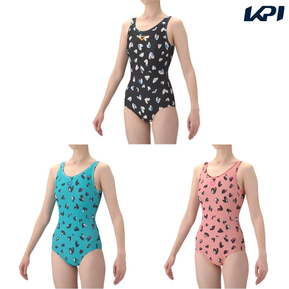 アリーナ ARENA 水泳水着 レディース   フィットネスワンピース（Ｕバック・差し込みパッド） AS6SWF21L