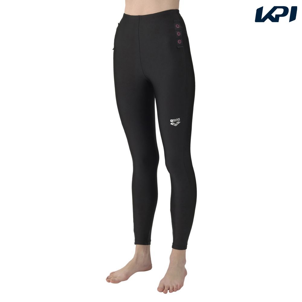 アリーナ ARENA 水泳水着 レディース   フィットネスパンツ（ロングレッグ） AS6SWF30L