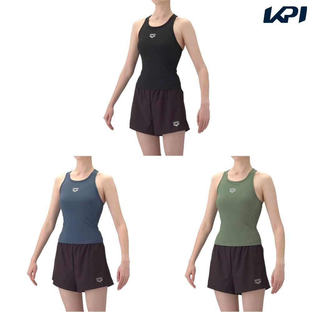 アリーナ ARENA 水泳水着 レディース   フィットネスセパレート（Ｙバック・ミドルレッグ・差し込みパッド） AS6SWF49L