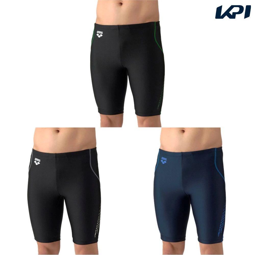 アリーナ ARENA 水泳水着 メンズ   フィットネススパッツ（ハーフレッグ） AS6SWF72M