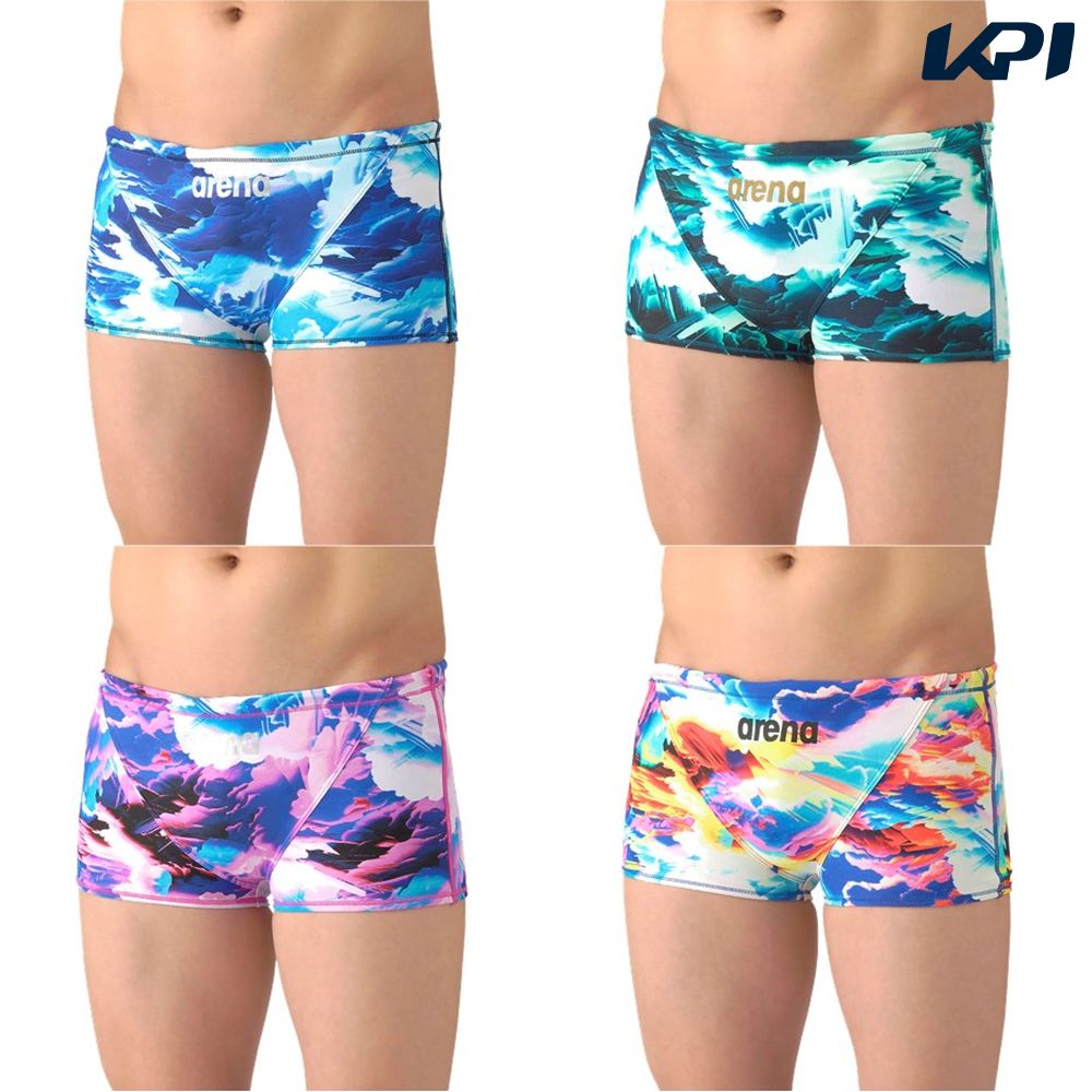 アリーナ ARENA 水泳水着 メンズ   トレーニングスパッツ(ショートレッグ) AS6SWM17M