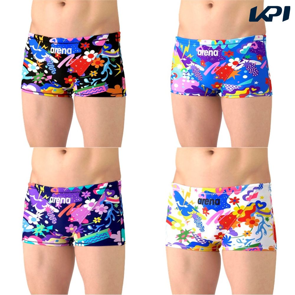 アリーナ ARENA 水泳水着 ジュニア TOUGHSUIT  トレーニングスパッツ（ショートレッグ） AS6SWM24B