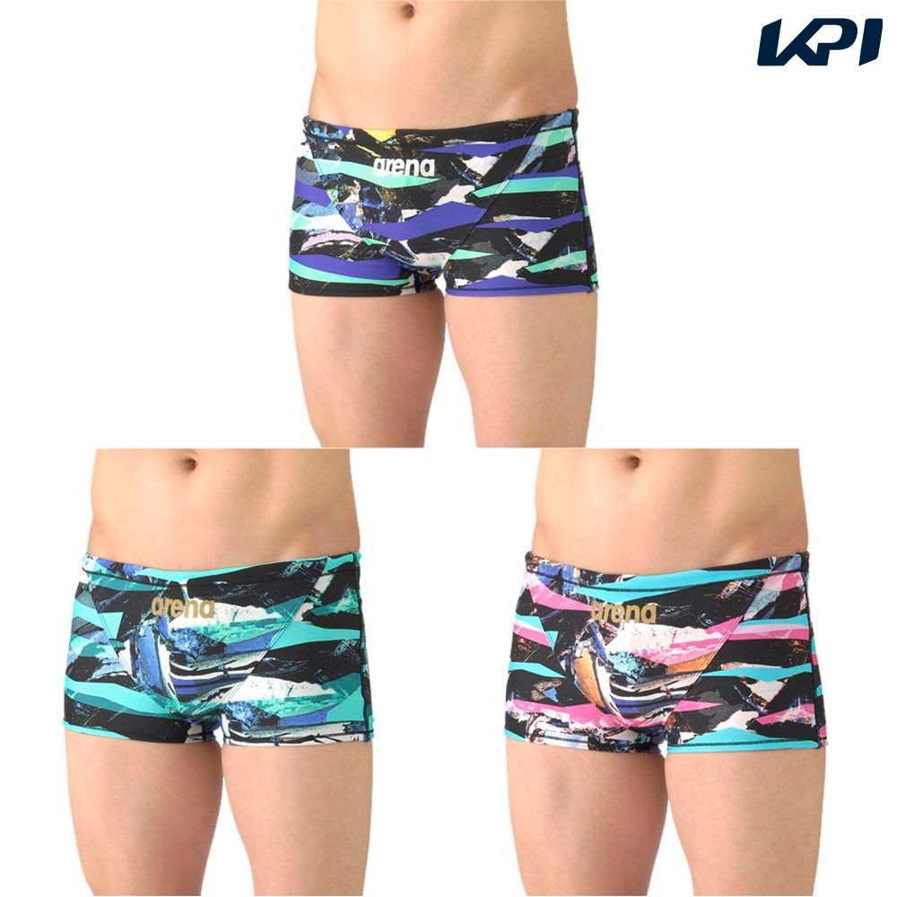 アリーナ ARENA 水泳水着 メンズ   トレーニングスパッツ（ショートレッグ） AS6SWM33M