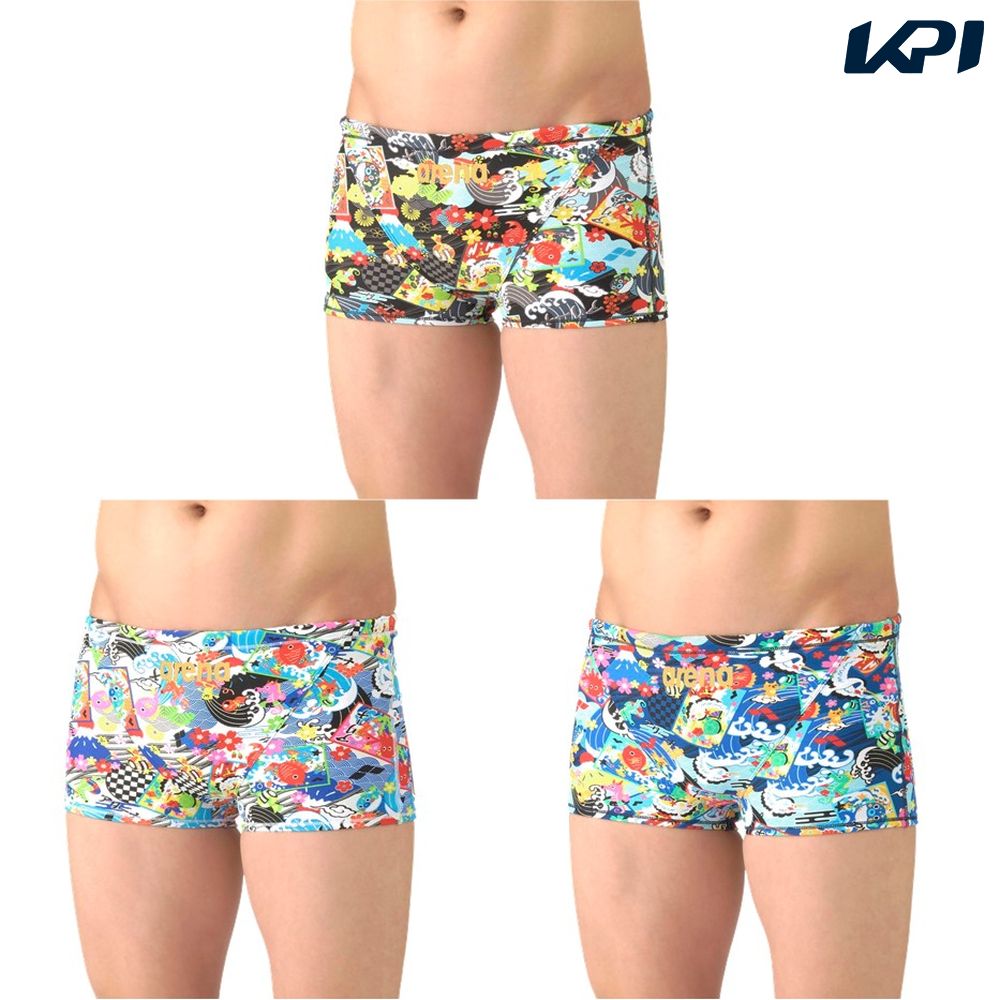 アリーナ ARENA 水泳水着 メンズ   トレーニングスパッツ（ショートレッグ） AS6SWM37M