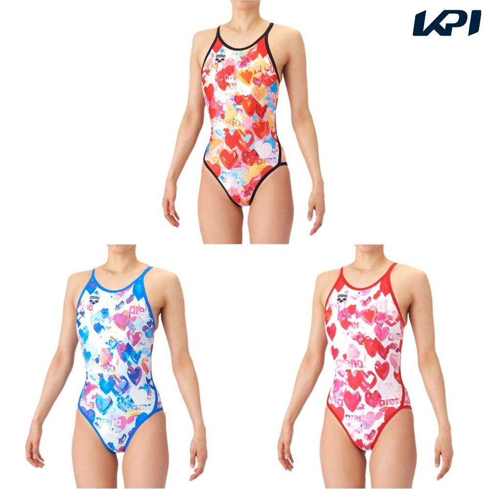 アリーナ ARENA 水泳水着 レディース   トレーニングワンピース（オープンバック） AS6SWM42L