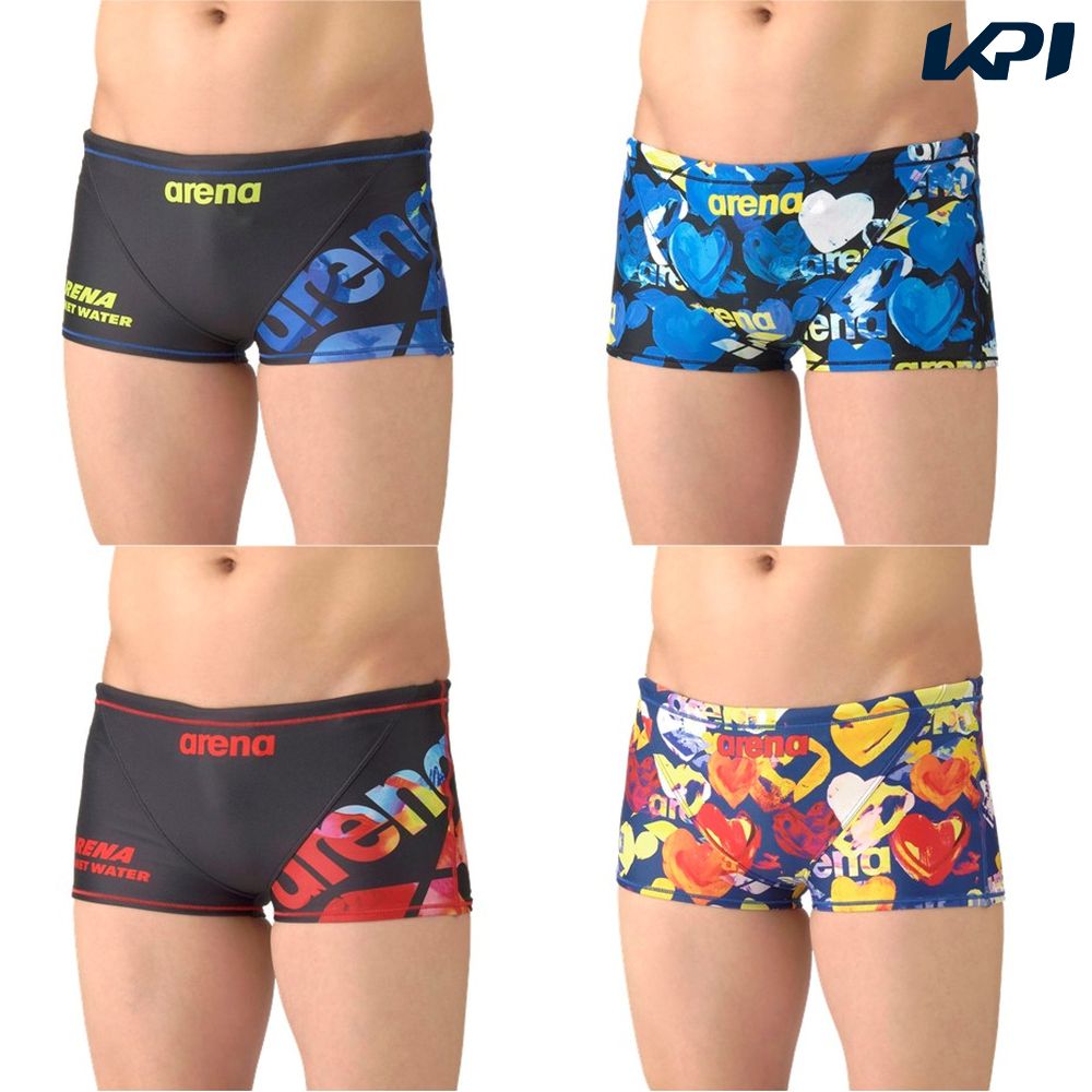 アリーナ ARENA 水泳水着 メンズ   トレーニングスパッツ（ショートレッグ） AS6SWM44M