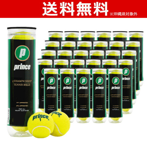 prince プリンス テニスボール TENNIS BALLS 4球入×30缶＝1箱(120球) B2006