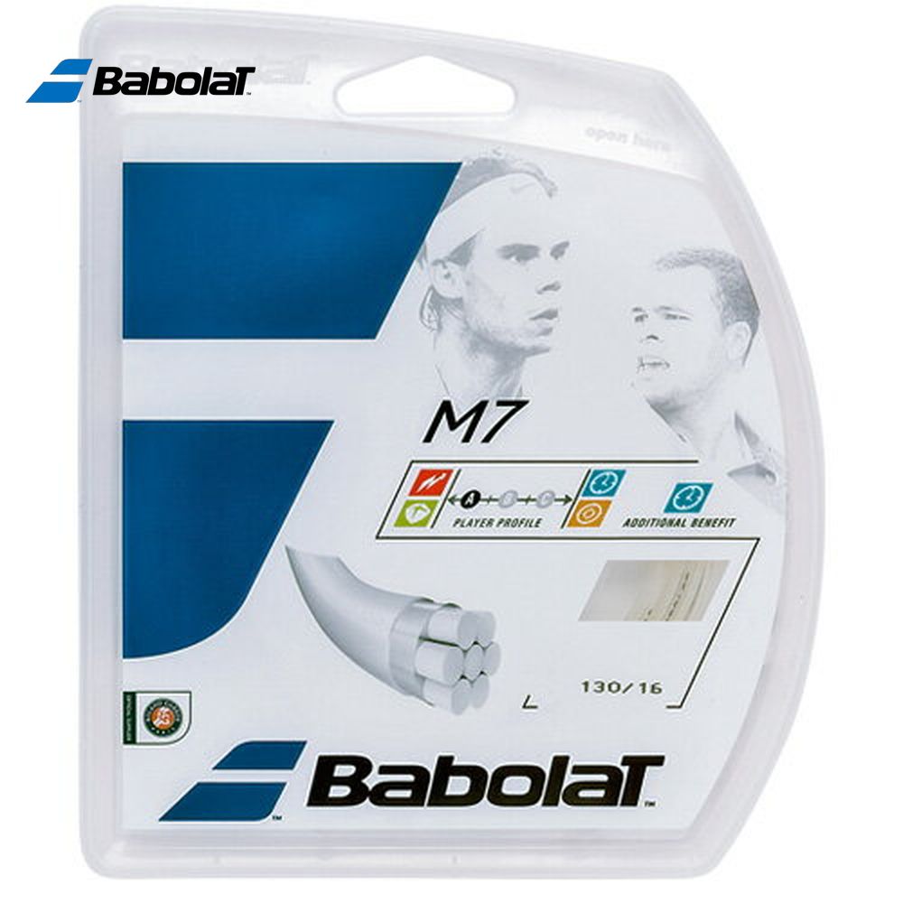 「10張セット」BabolaT(バボラ)「M7 BA241131」硬式テニスストリング（ガット）