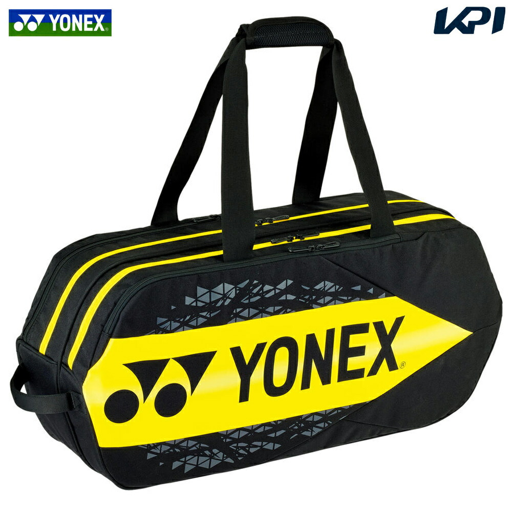 ヨネックス YONEX バドミントンバッグ・ケース  トーナメントバッグ＜テニス2本用＞ ライトニングイエロー BAG2201W-824