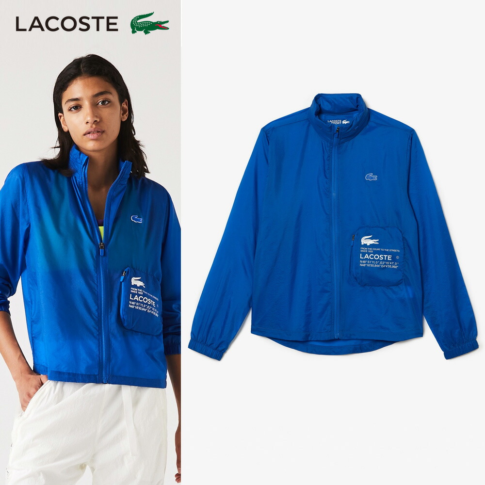 ラコステ LACOSTE テニスウェア レディース ジャケット アウター・コート BF9301L-K1Q 2022FW