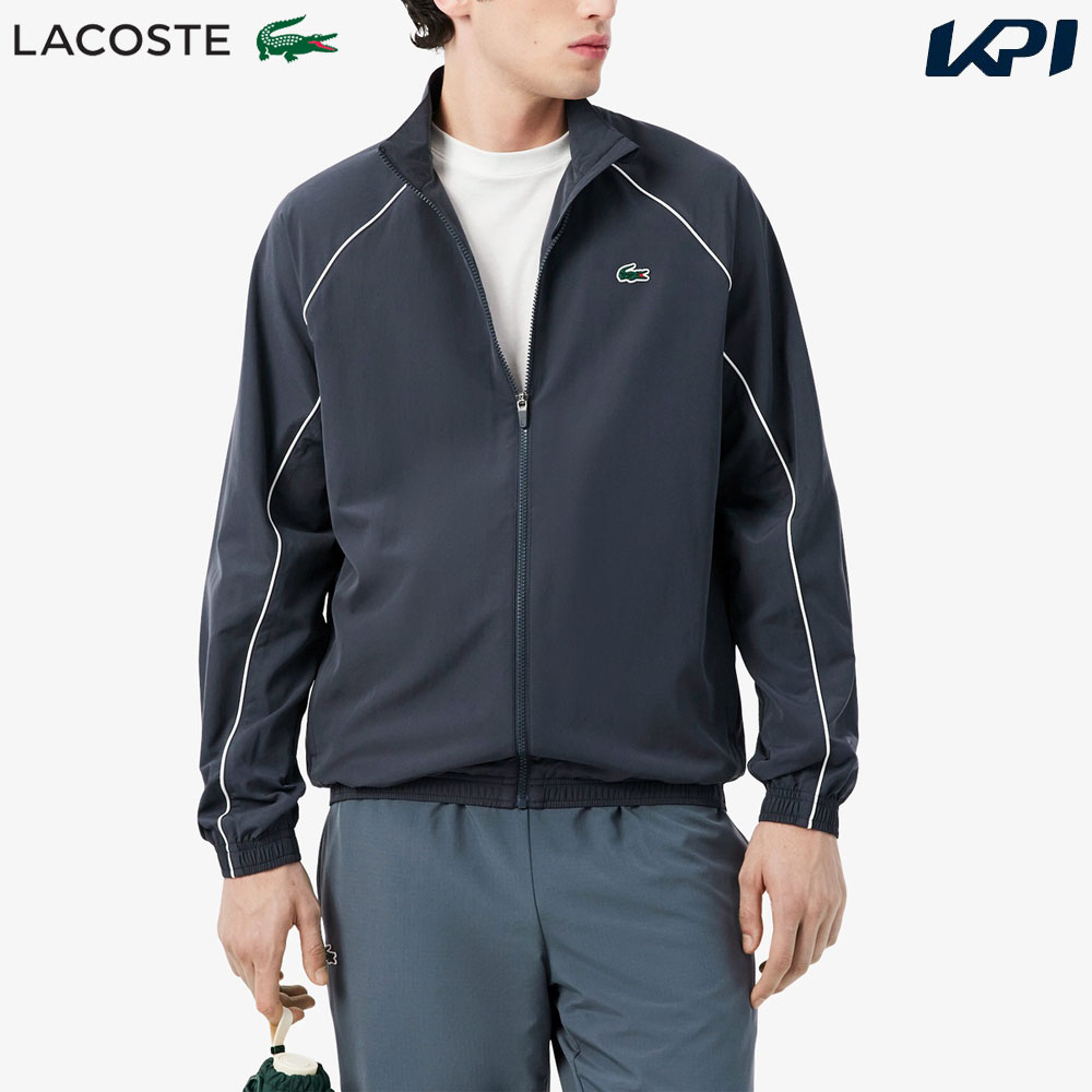 ラコステ LACOSTE テニスウェア メンズ   配色パイピングトラックジャケット BH6592-99-1PZ 2026FW 8月下旬発売予定※予約