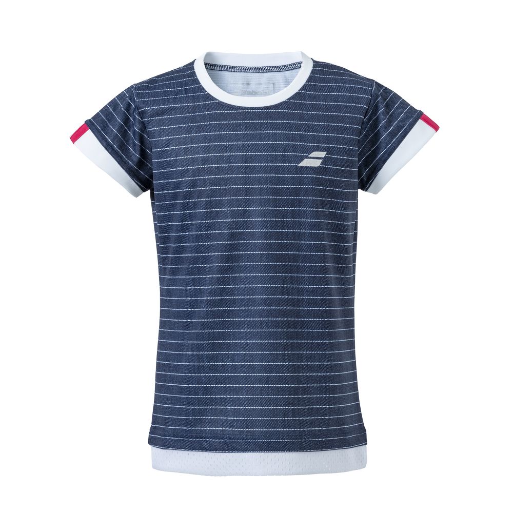 バボラ Babolat テニスウェア ジュニア CLUB SHORT SLEEVE SHIRT JR