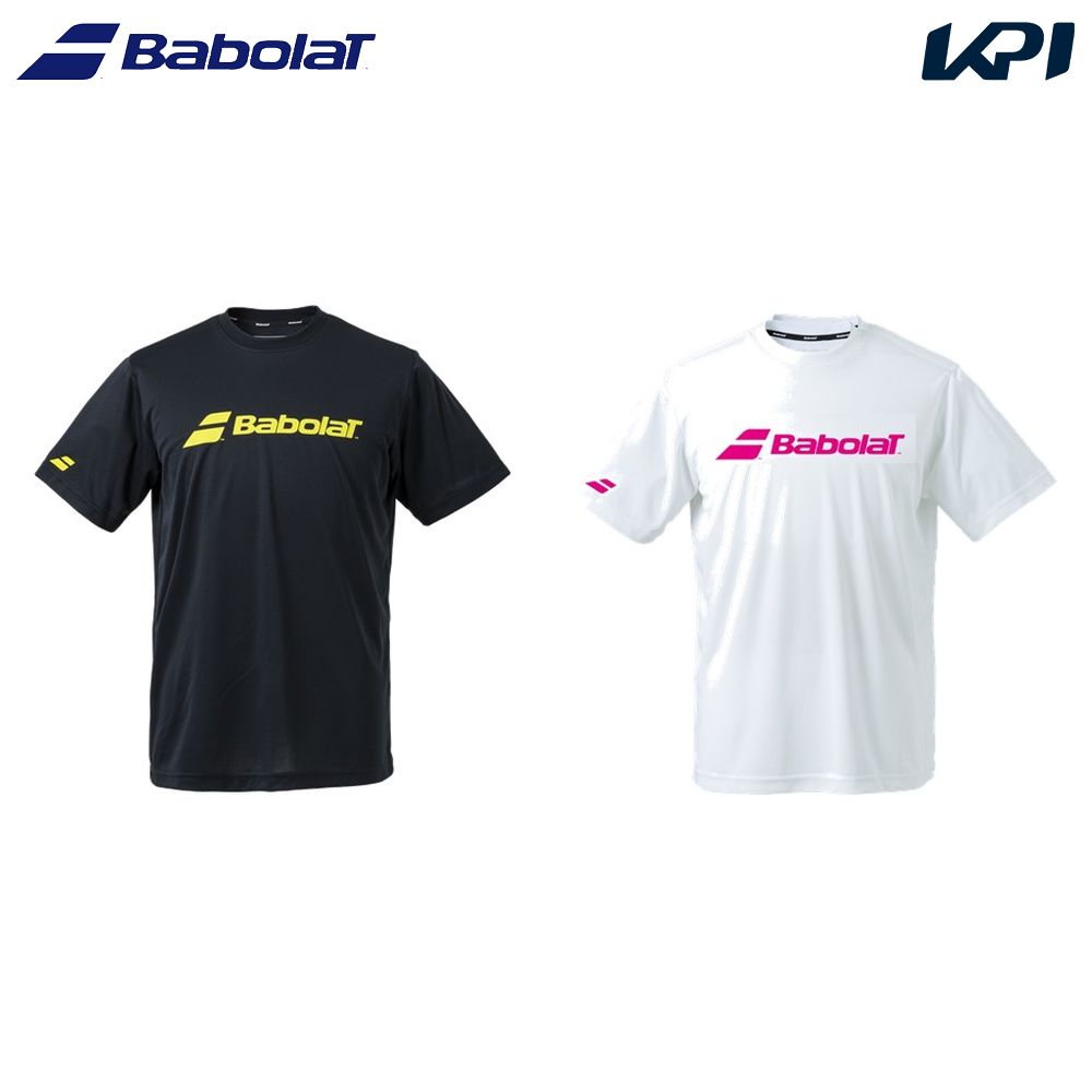 バボラ Babolat テニスウェア ジュニア CLUB SHORT SLEEVE SHIRT JR  ショートスリーブシャツ BJP6540C 2026SS 3月下旬発売予定※予約