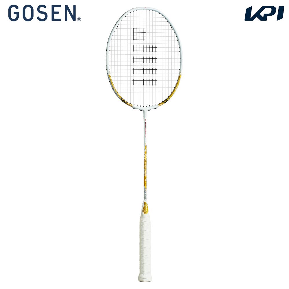 ゴーセン GOSEN バドミントンラケット    凌駕無限 PURE WHITE JPN MODEL ピュアホワイト ジャパンモデル フレームのみ BRGMG4JPW5 9月下旬発売予定※予約