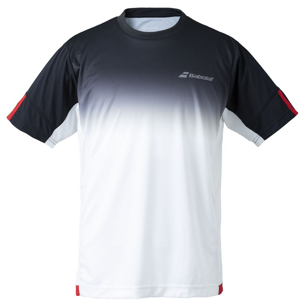 バボラ Babolat テニスウェア メンズ CLUB SHORT SLEEVE SHIRT ゲームシャツ BUG1310C-2022 2022SS