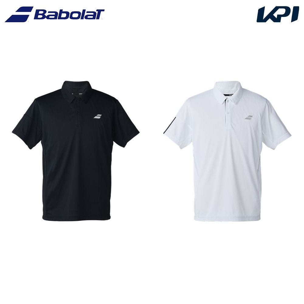 バボラ Babolat テニスウェア ユニセックス CLUB SHORT SLEEVE SHIRT  ショートスリーブシャツ ゲームシャツ BUG6312C 2026SS 3月下旬発売予定※予約