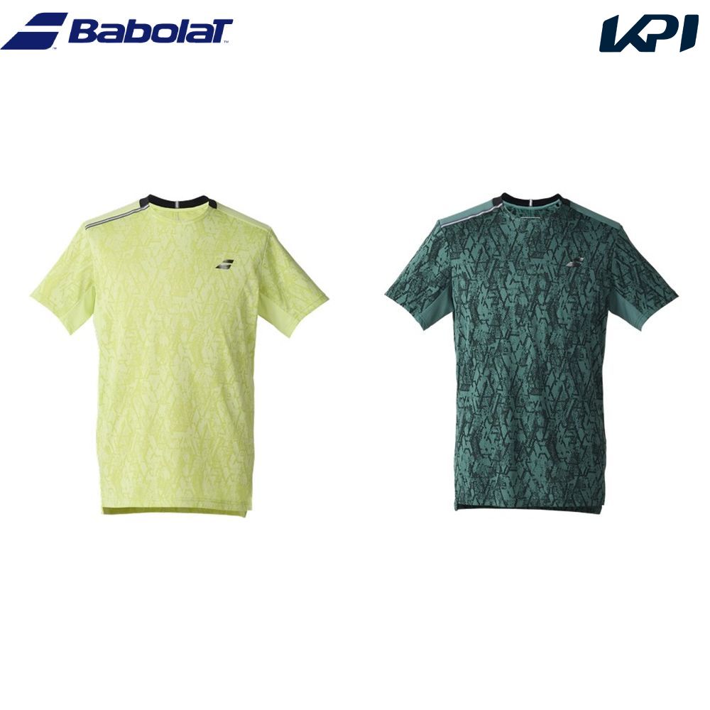 バボラ Babolat テニスウェア ユニセックス   PLAY SHORT SLEEVE SHIRT　 ショートスリーブシャツ BUG6350 2026FW 7月下旬発売予定※予約