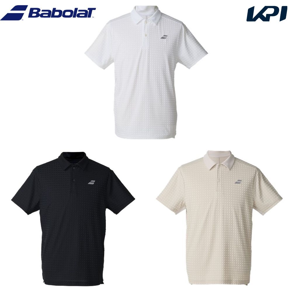 バボラ Babolat テニスウェア ユニセックス   PLAY SHORT SLEEVE SHIRT　 ショートスリーブシャツ BUG6353 2026FW 7月下旬発売予定※予約