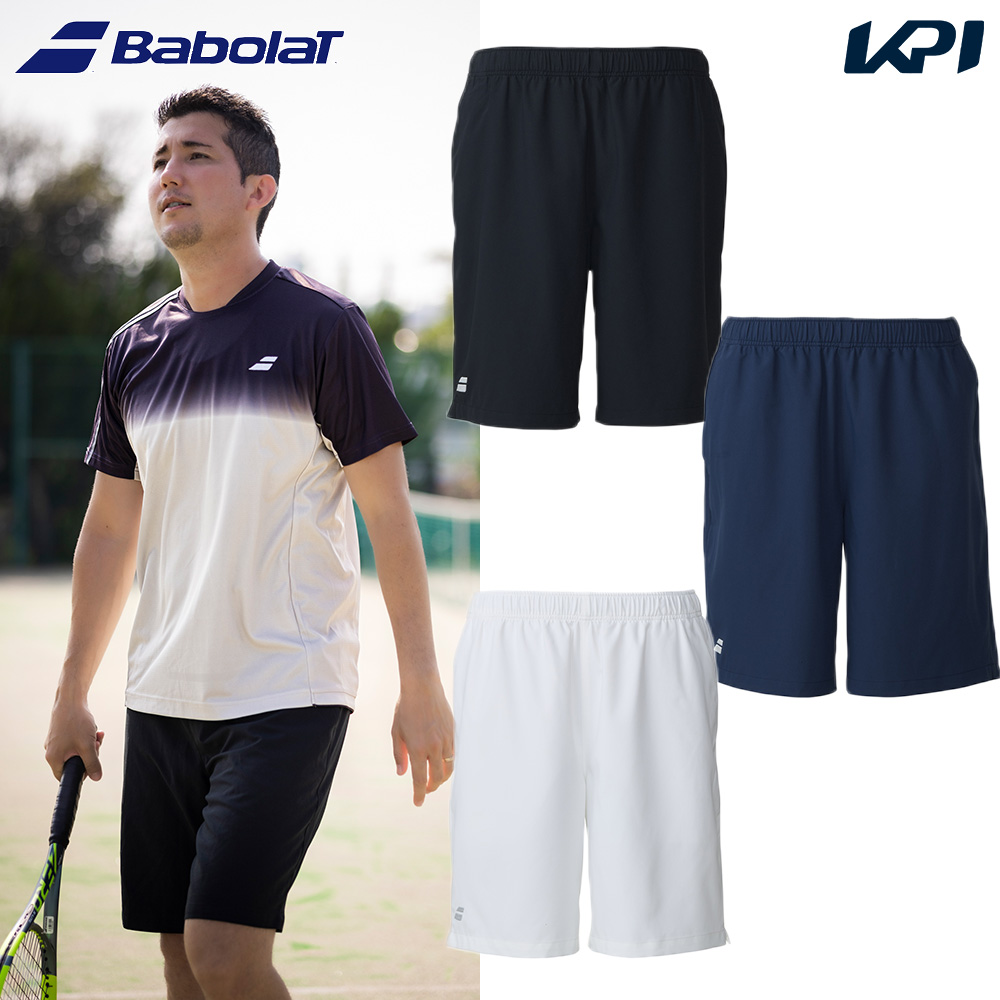 バボラ Babolat テニスウェア ユニセックス CLUB SHORT PANTS   ショートパンツ ゲームパンツ BUG6411C 2026SS 3月下旬発売予定※予約