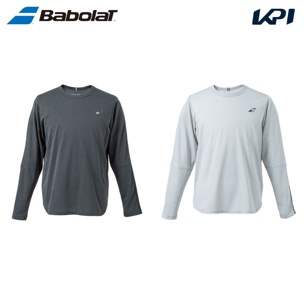 バボラ Babolat テニスウェア ユニセックス   VS LONG SLEEVE SHIRT 長袖Tシャツ BUP4500 2024SS