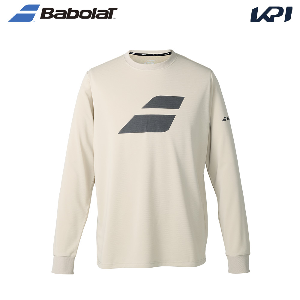 バボラ Babolat テニスウェア ユニセックス   CLUB LONG  SLEEVE SHIRT ロングスリーブシャツ BUP5510C-137 2025FW 7月下旬発売予定※予約