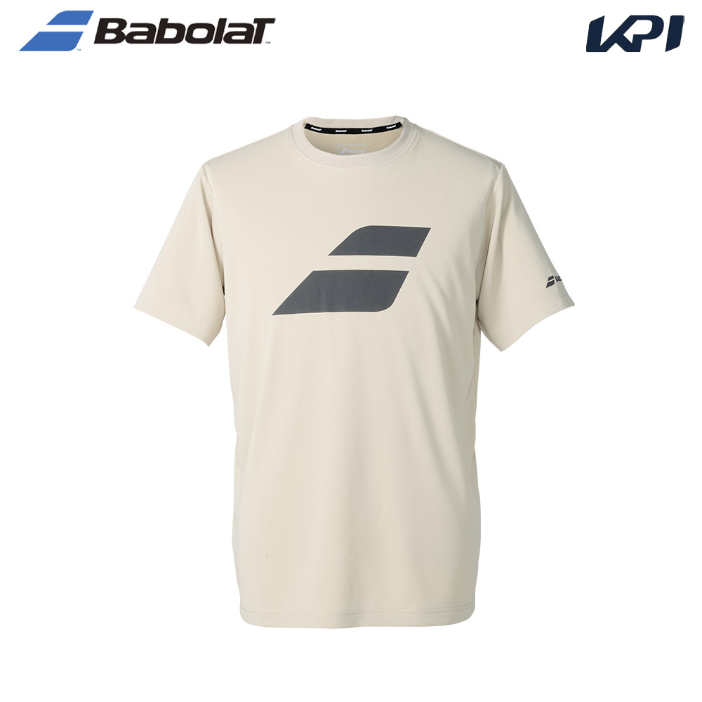 バボラ Babolat テニスウェア ユニセックス   CLUB SHORT SLEEVE SHIRT 半袖Tシャツ BUP5511C-137 2025FW 7月下旬発売予定※予約