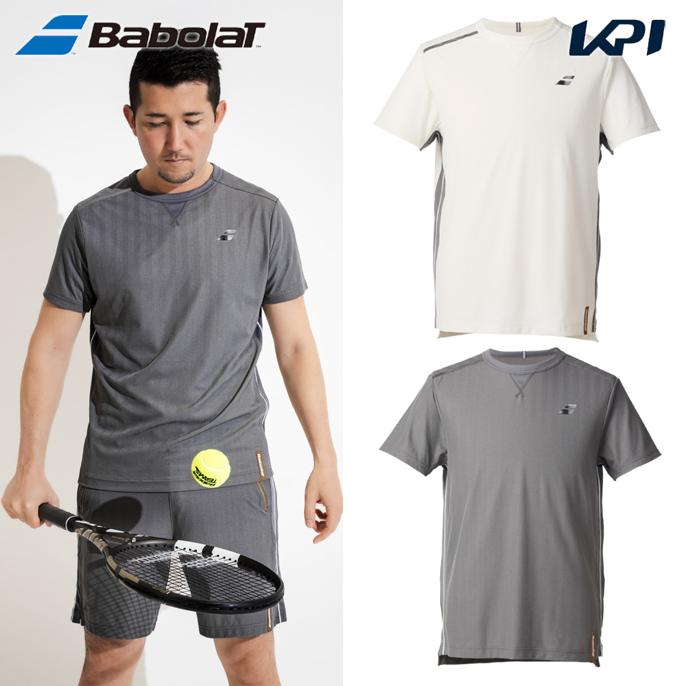バボラ Babolat テニスウェア ユニセックス   ORIGIN TOP ゲームシャツ BUP5560 2025FW 7月下旬発売予定※予約