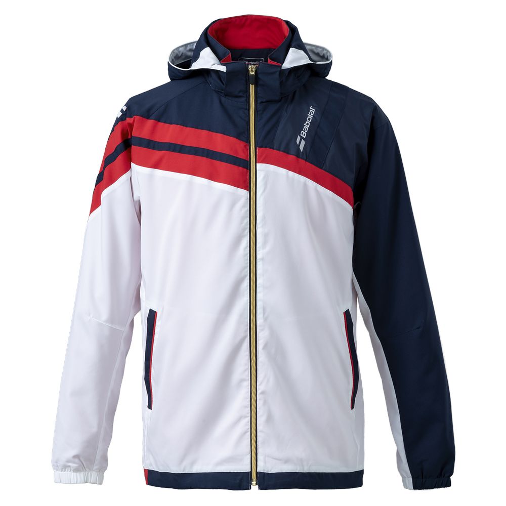 バボラ Babolat テニスウェア メンズ CLUB TEAM JACKET BUT1160C-WH 2022FW