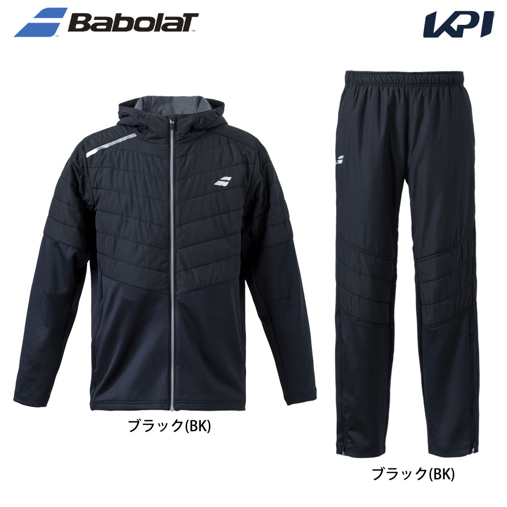 バボラ Babolat テニスウェア メンズ   【上下セット】パデットジャケット BUT4150＋パデットパンツ BUT4250 BUT4150-BUT4250 2024FW