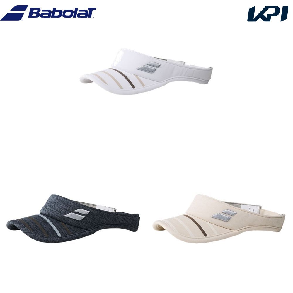 バボラ Babolat テニスキャップ・バイザー レディース   PLAY VISOR バイザー BWC6776 7月下旬発売予定※予約