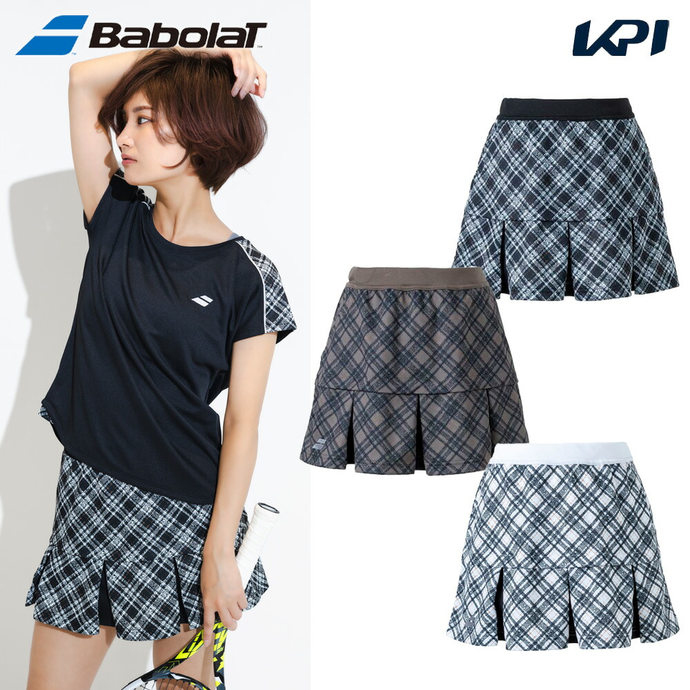 バボラ Babolat テニスウェア レディース   PURE SKORT BWG4477 2024FW