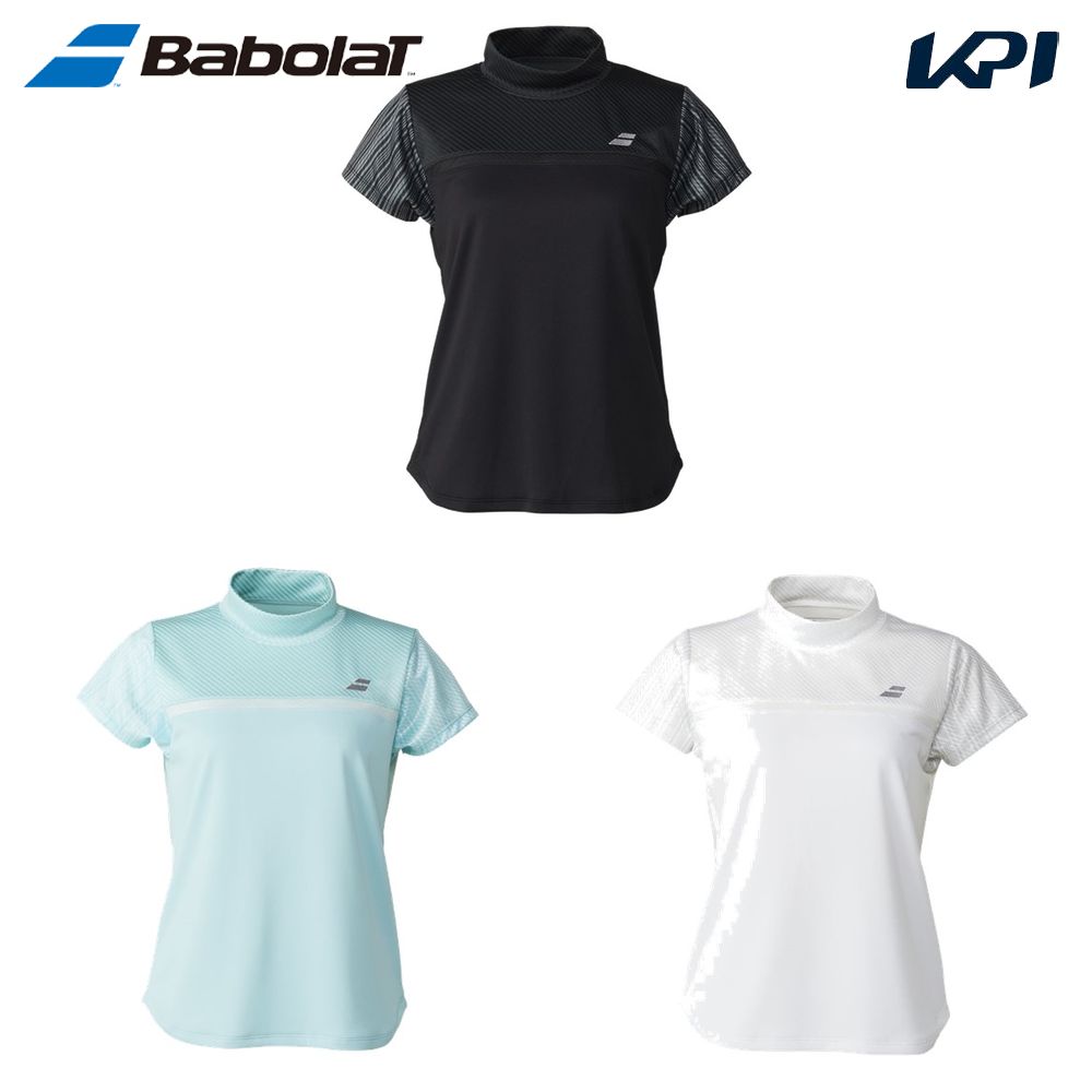 バボラ Babolat テニスウェア レディース   PURE SHORT SLEEVE SHIRT 半袖Tシャツ BWG5328 2025SS 2月下旬発売予定※予約