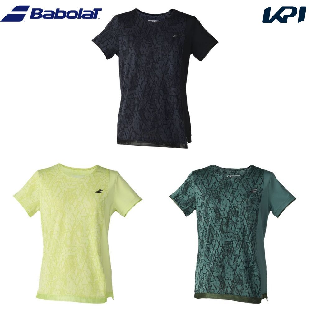 バボラ Babolat テニスウェア レディース   PLAY SHORT SLEEVE SHIRT ショートスリーブシャツ BWG6370 2026FW 7月下旬発売予定※予約