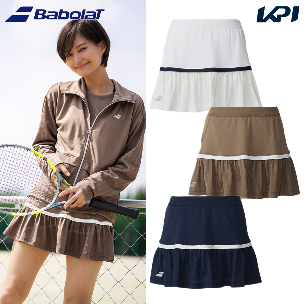 バボラ Babolat テニスウェア レディース PLAY SKORT  スコート BWG6426 2026SS 2月下旬発売予定※予約