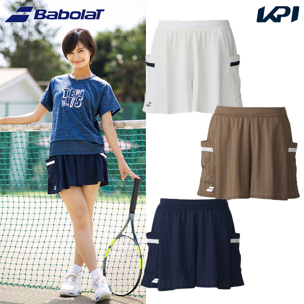 バボラ Babolat テニスウェア レディース PLAY SHORT PANTS  ショートパンツ キュロット BWG6427 2026SS 2月下旬発売予定※予約