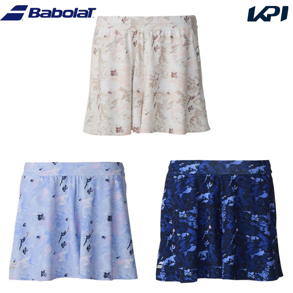 バボラ Babolat テニスウェア レディース   PLAY SHORT PANTS ショートパンツ　キュロット BWG6474 2026FW 7月下旬発売予定※予約
