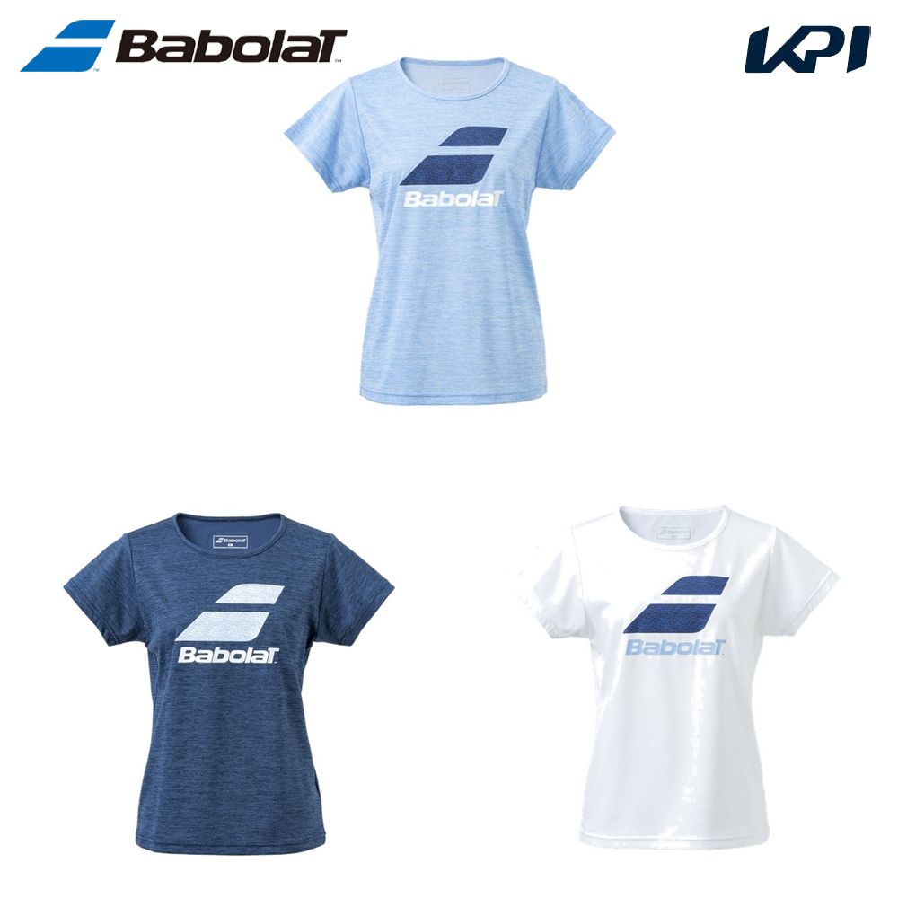 バボラ Babolat テニスウェア レディース   PURE SHORT SLEEVE SHIRT 半袖Tシャツ BWP4526 2024SS