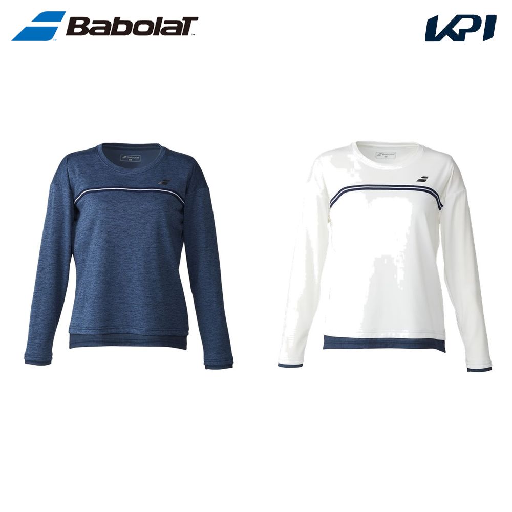 バボラ Babolat テニスウェア レディース   PURE LONG SLEEVE SHIRT LOOSE FIT 長袖Tシャツ BWP5525 2025SS 2月下旬発売予定※予約