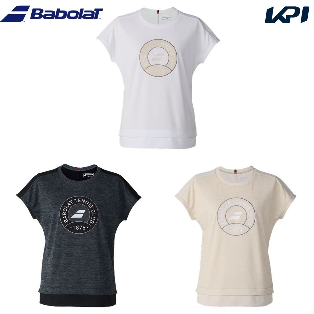 バボラ Babolat テニスウェア レディース   PLAY SHORT SLEEVE SHIRT ショートスリーブシャツ BWP6577 2026FW 7月下旬発売予定※予約