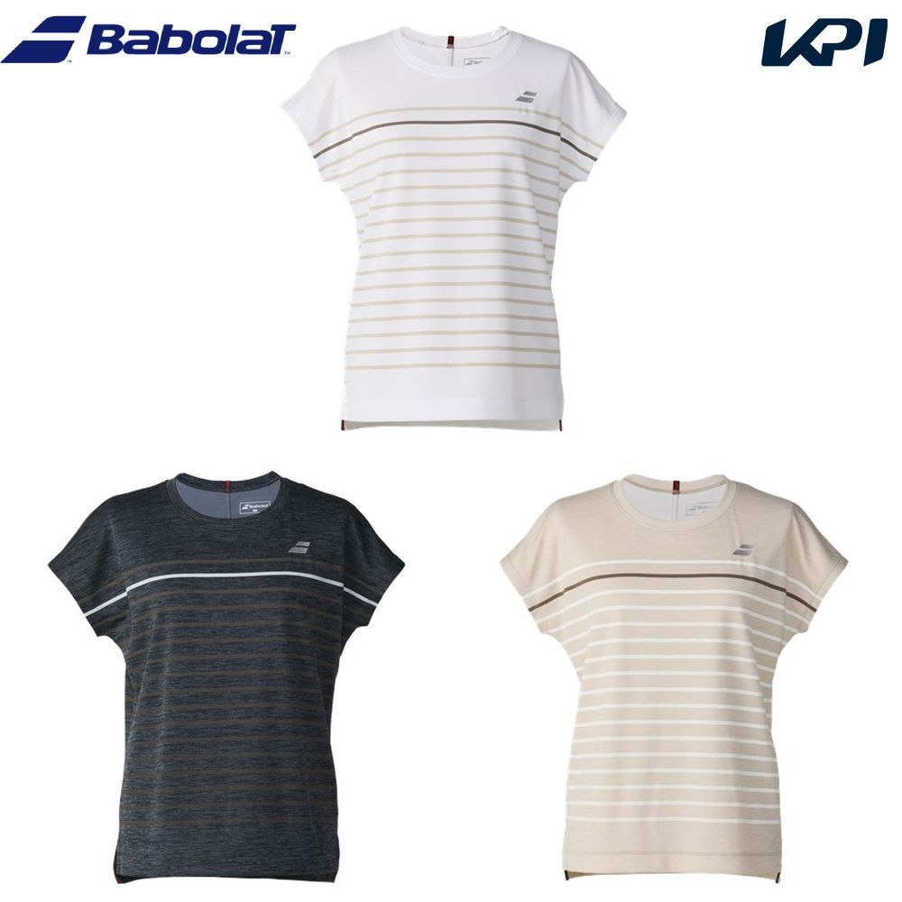 バボラ Babolat テニスウェア レディース   PLAY SHORT SLEEVE SHIRT ショートスリーブシャツ BWP6578 2026FW 7月下旬発売予定※予約