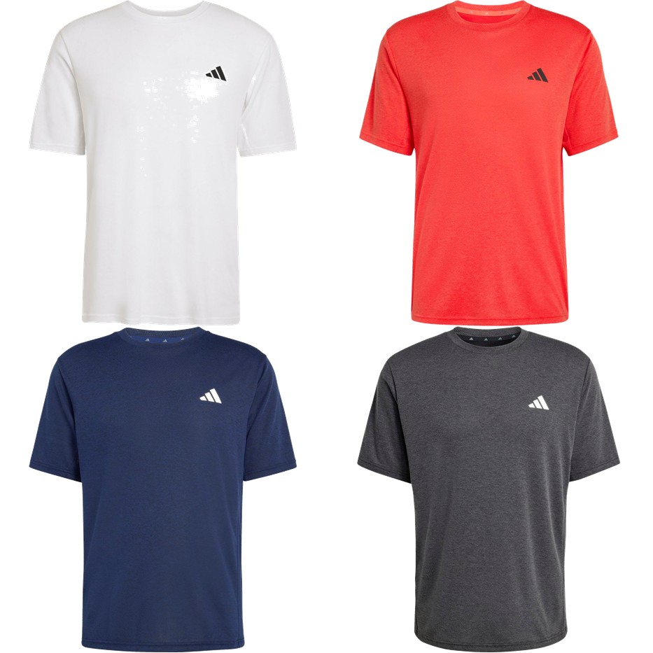 アディダス adidas ランニングウェア メンズ   ワークアウト エッセンシャルズ フィールレディ ノベルティ 半袖Tシャツ BZ131 2026SS