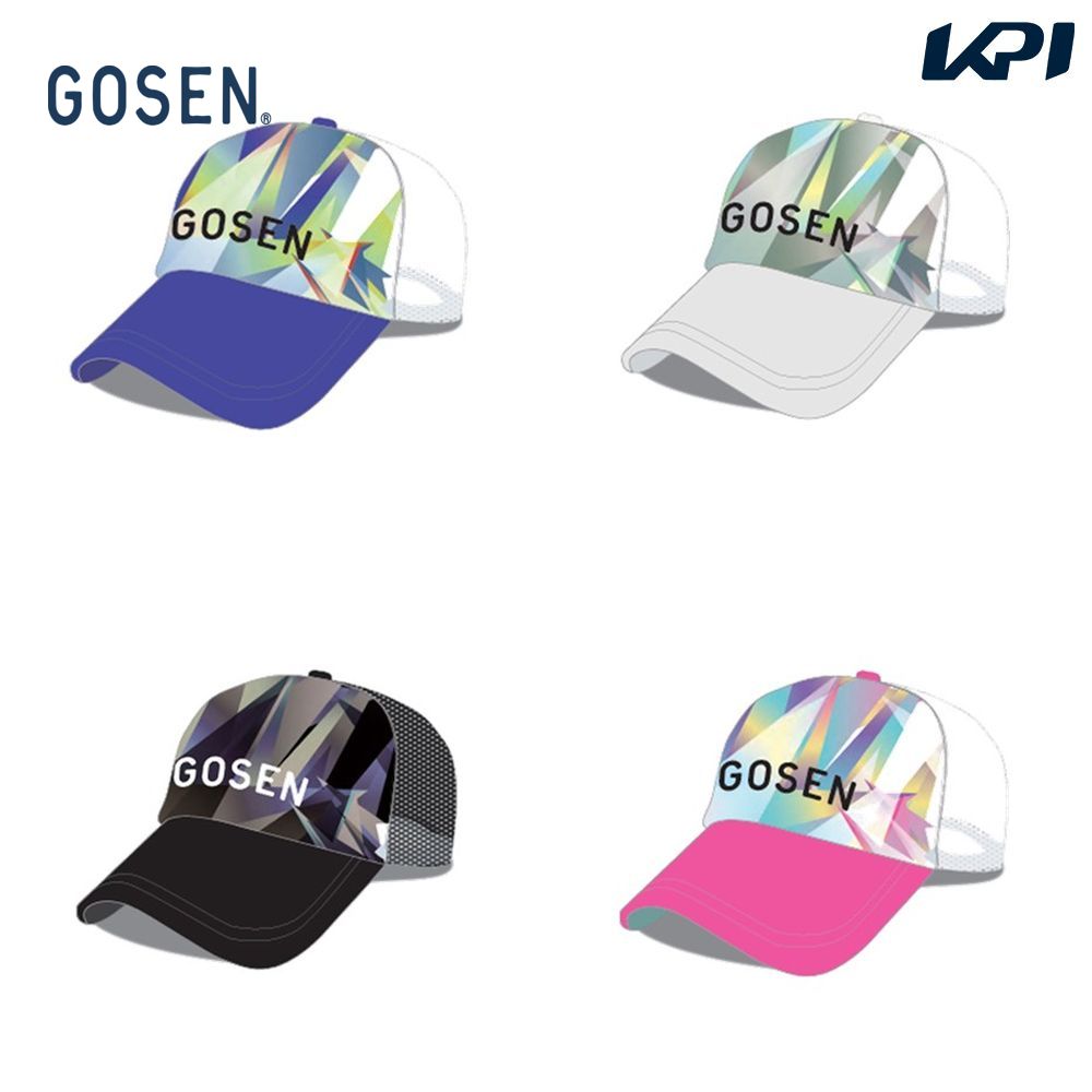 ゴーセン GOSEN テニスキャップ・バイザー ユニセックス   ロゴキャップ Ａ 2026夏企画 C26A03 7月下旬発売予定※予約