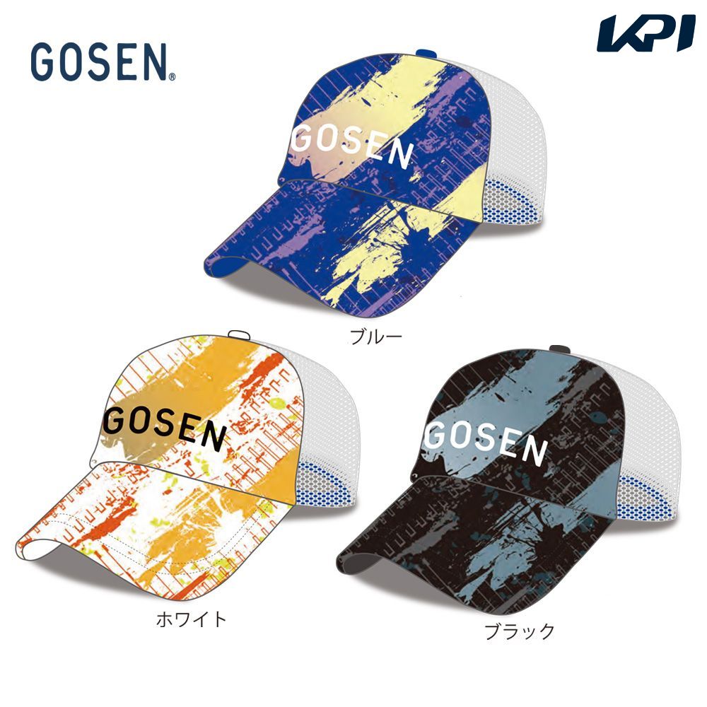 ゴーセン GOSEN テニスキャップ・バイザー ユニセックス   2026秋企画 ロゴキャップ B C26A07 10月下旬発売予定※予約