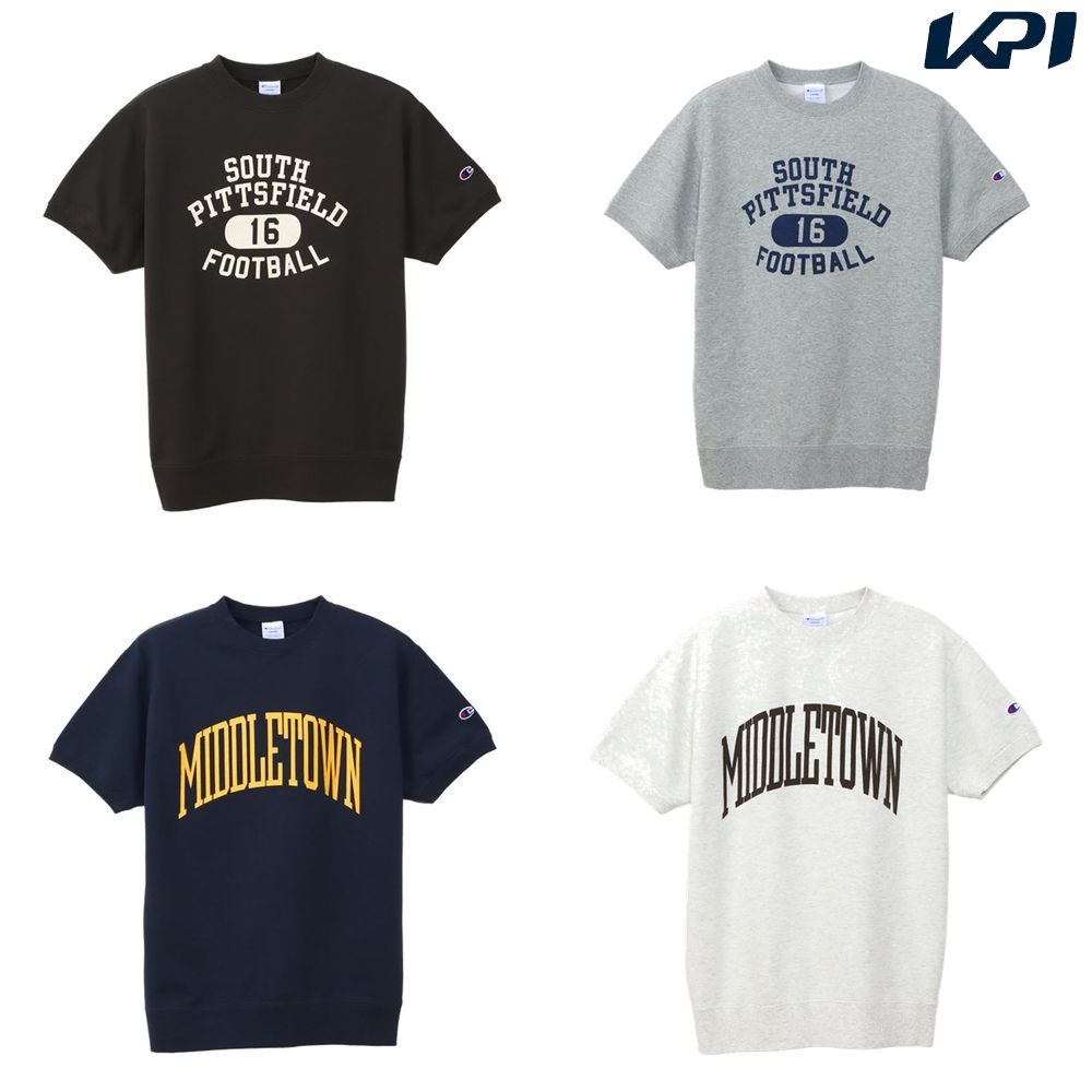 Hanes マルチSPウェア ユニセックス   S/S CREW NECK SWEATSHIRT 半袖クルーネックスウェットシャツ C3-B018 2025SS
