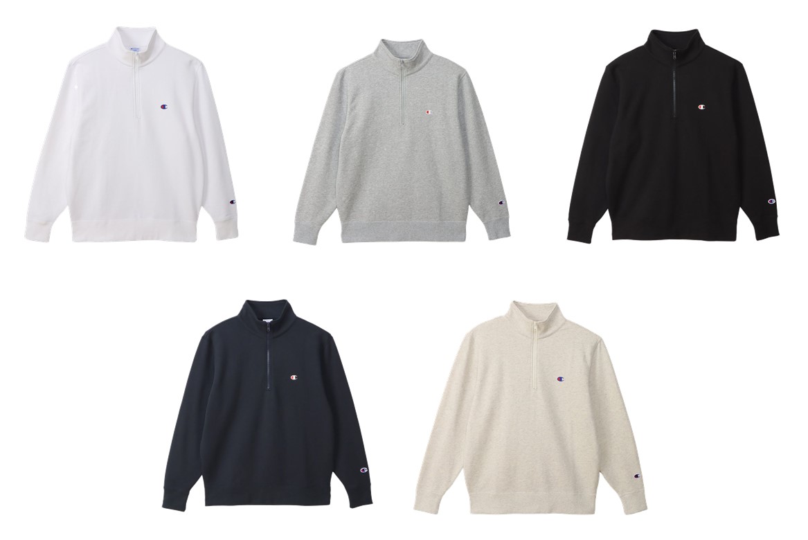 チャンピオン Champion マルチSPウェア ユニセックス   HALF ZIP SWEATSHIRT C3-B020 2025SS