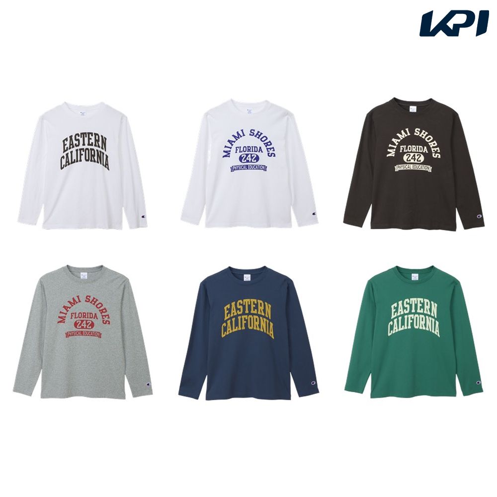 チャンピオン Champion マルチSPウェア ユニセックス   LONG SLEEVE T-SHIRT C3-D411 2026SS