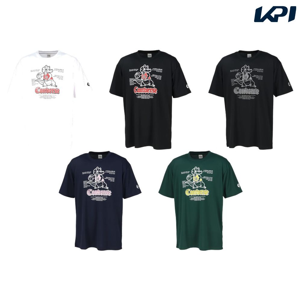 コンバース CONVERSE バスケットウェア ユニセックス   プリントTシャツ CB242363 2024FW